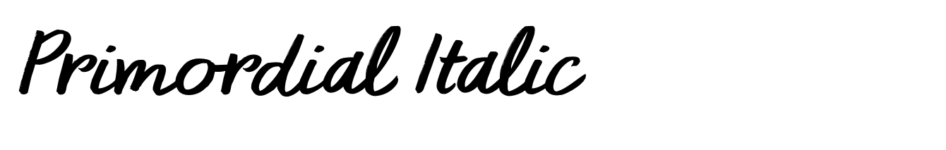Primordial Italic